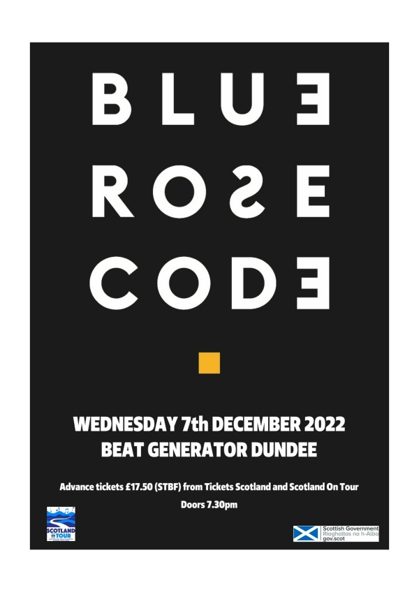 Blue Rose Code Wed the 7th of Dec