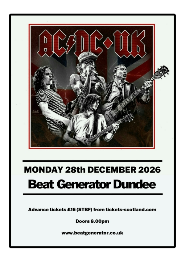 AC/DC UK Mon the 28th of Dec